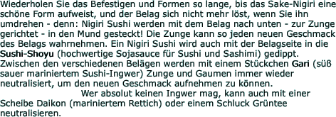 Wiederholen Sie das Befestigen und