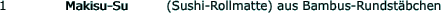 1  	 	 	