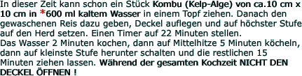 In dieser Zeit kann schon