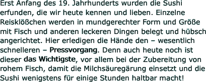 Erst Anfang des 19. Jahrhunderts